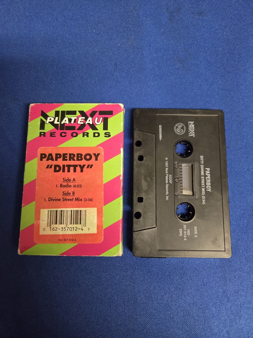 Paperboy "Ditty" Audio Cassette Tape - Black